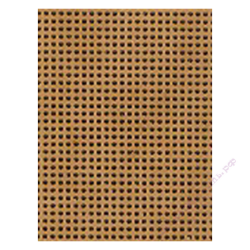 PP3 Перфорированная бумага 14 ct, цвет коричневый античный