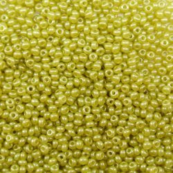 17786 Бисер лимонная цедра перламутровый (Preciosa)