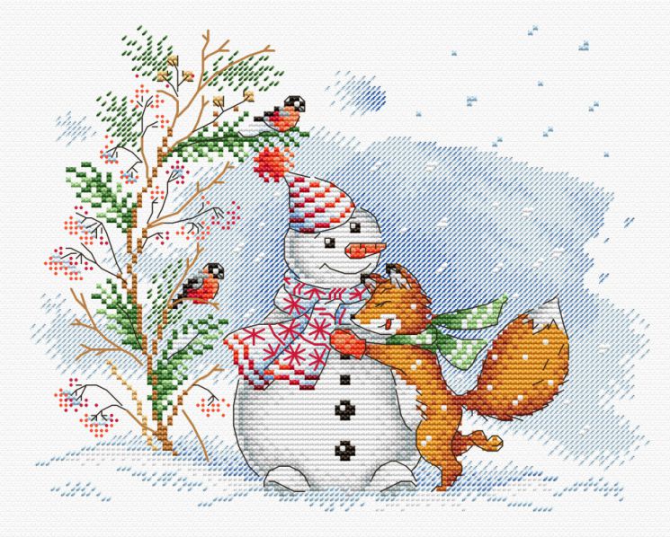 набор для вышивания М.П.Студия "Теплая дружба" М-322 "Жар-Птица"