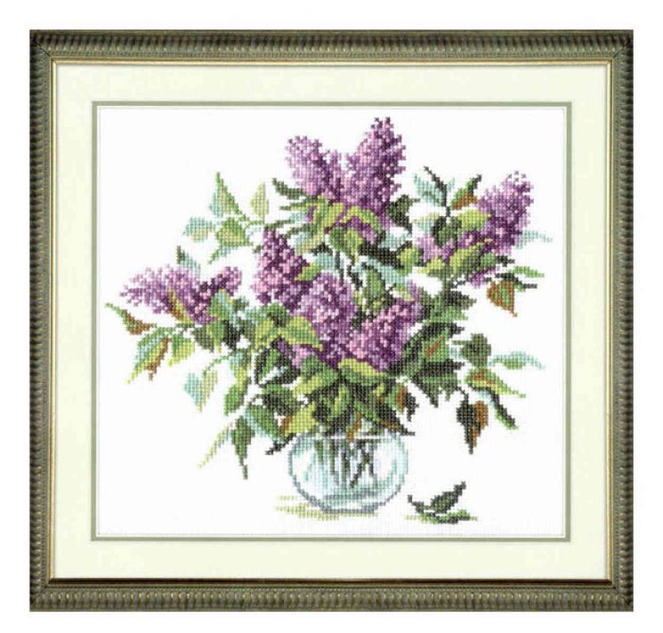 Набор для вышивания АЛИСА "Букетик сирени" 2-05