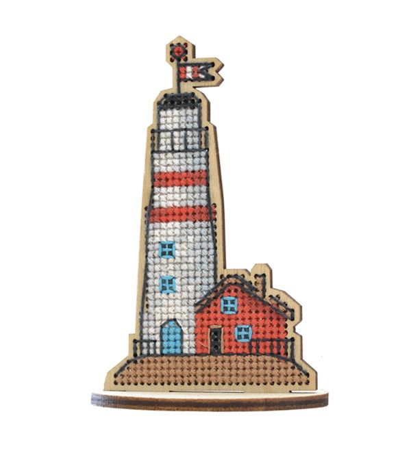 1194 Набор для вышивания ОВЕН "Маячок на подставке"