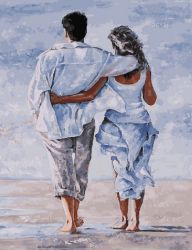 GX 23237 Картина по номерам PAINTBOY "Прогулка вдвоем"