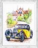 110-023 Набор для вышивания «Чудесная игла» "Ретро стиль. Франция"