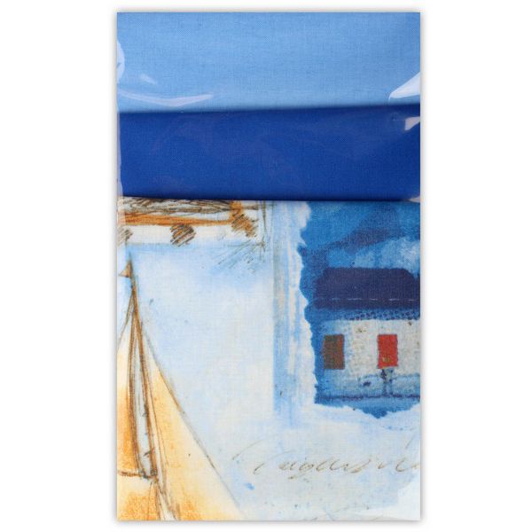 Набор из ткани для пэчворка (3 отреза) 