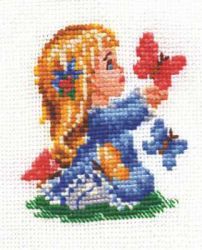 Д-06 Набор для вышивания Сделай Своими Руками "Детство"