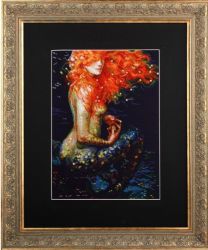 М596 Набор для вышивания РТО "Рыжая русалка"