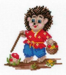 Е-04 Набор для вышивания Сделай Своими Руками "Ёжик"