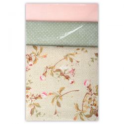 Набор из ткани для пэчворка (3 отреза) 