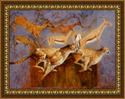 F-49 Алмазная мозаика "Бег" (DIY)