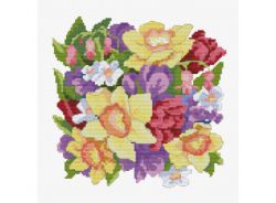 6014-14 Солнечный букет (Белоснежка)