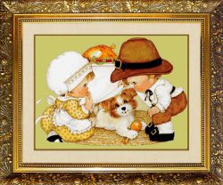 N-239 Алмазная мозаика МИЛАТО "Маленький воришка"