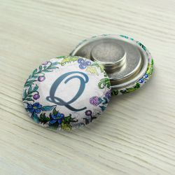 Магнитный держатель «Spring ABC» латинские буквы Letter “Q” Маг-ABC-Q