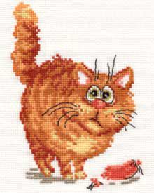 0-12 Набор для вышивания Алиса "Воришка"