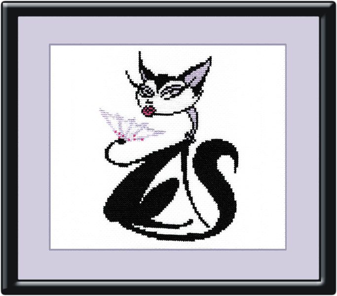 Набор для вышивания крестом ОВЕН "ГлаМурка №5" 191