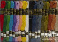 Набор мулине 25 цветов (20м)