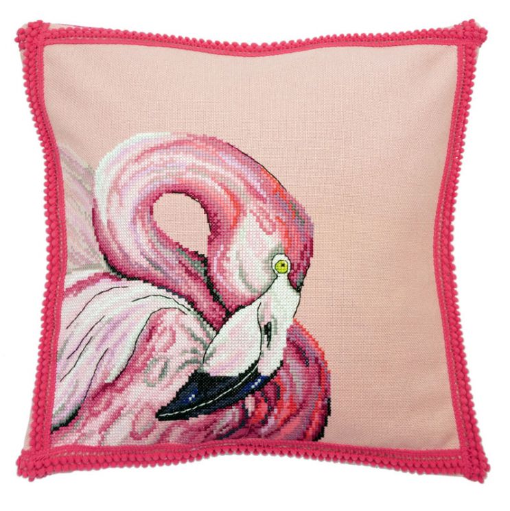 14.001.28 Набор для изготовления наволочки Марья Искусница "Фламинго"