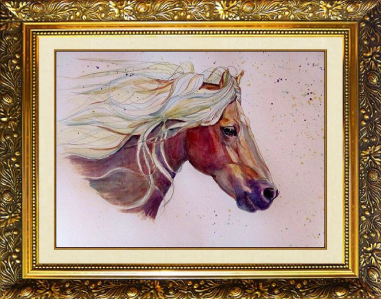 N-331 Алмазная мозаика МИЛАТО "Быстрее ветра"