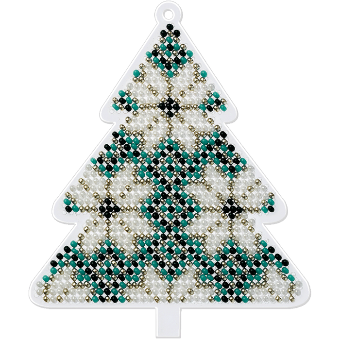 Набор для вышивания бисером на пластиковой основе ВОЛШЕБНАЯ  СТРАНА FLPL-013 8*10см