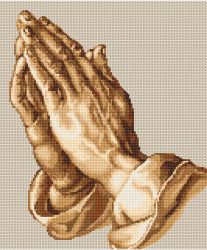 B350 Набор для вышивания Luca-S "Молящиеся руки"