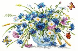 40-43 «Васильки» (Чудесная  игла)