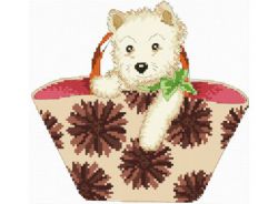 814-14 Щенок в сумке (Белоснежка)