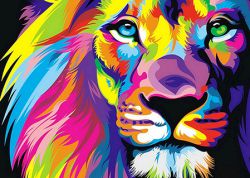 "Радужный лев" Ag 444  (Гранни)