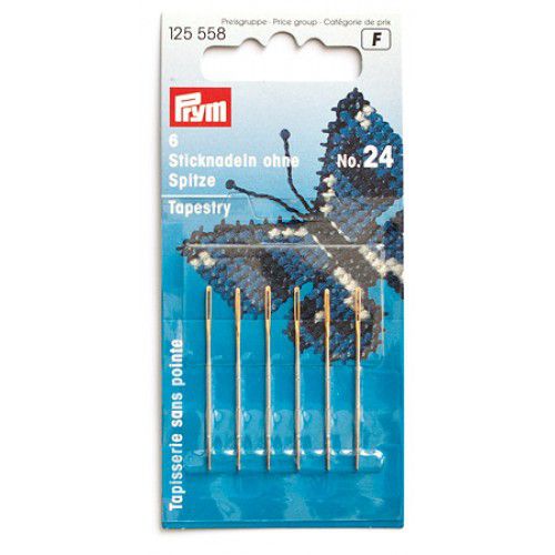 Набор игл для вышивания №24, 37х0,80 6 шт, Prym