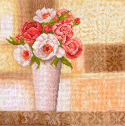 В-25 Набор для вышивания Сделай своими руками "Винтажные розы" 