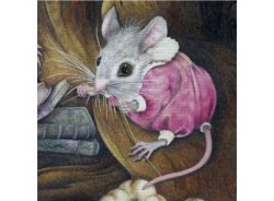 4008-14 Домашний мышонок (Белоснежка)