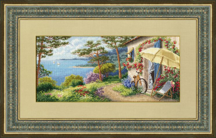 ЛП-050 Набор для вышивания Золотое Руно "Замечательное лето"