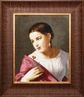 Набор для вышивания Золотое Руно "Бедная Лиза. 1827 г." МК-076