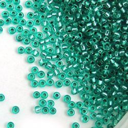 08258 Бисер хрустальный нефритовый (Preciosa) 