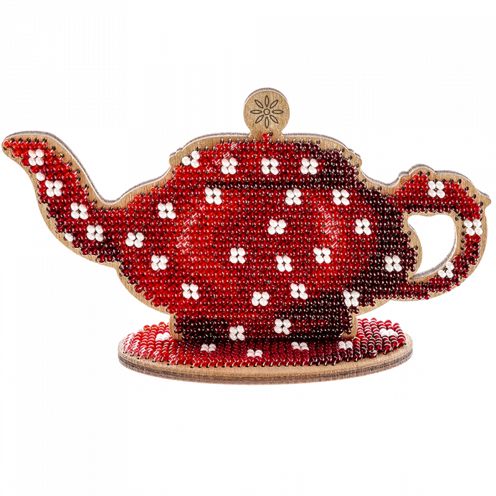 Набор для вышивания бисером по дереву ВОЛШЕБНАЯ СТРАНА FLK-124, 12.5*7.5см