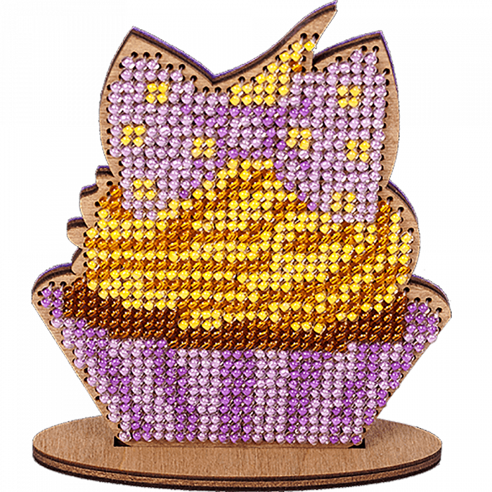 Набор для вышивания бисером по дереву Волшебная страна FLK-026, 7.5*9см