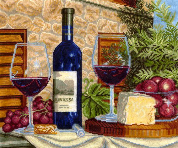 Набор для вышивания крестом СДЕЛАЙ СВОИМИ РУКАМИ "Бордо" Б-13