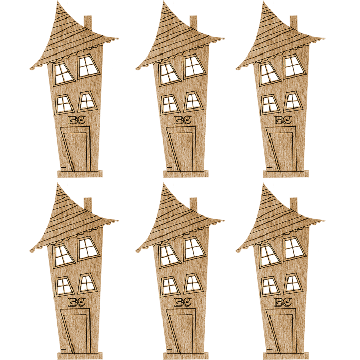 Катушки для ниток FLC-082(S) (6 штук) 5*9см