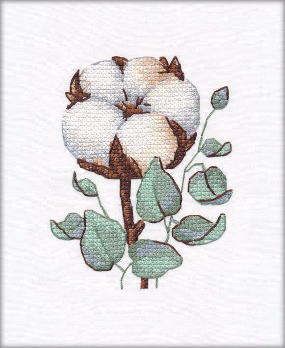 1229 Набор для вышивания ОВЕН "Хлопок"