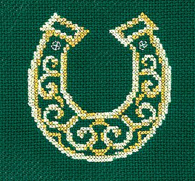 Набор для вышивания Сделай своими руками "Золотые украшения.Подкова" З-32