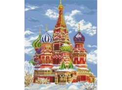 4060-14 Храм Василия Блаженного (Белоснежка)