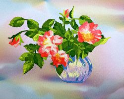 L-0018 "Царевна Недотрога" (Рисуем иглой)