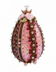 Набор для изготовления декоративного яйца ФИЛИГРИС "Глазурь-1", 9 см, FS-095