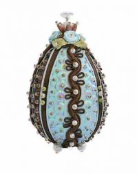 Набор для изготовления декоративного яйца ФИЛИГРИС "Глазурь-2", 9 см, FS-097