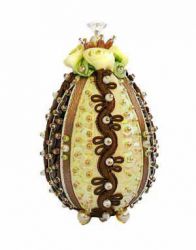 Набор для изготовления декоративного яйца ФИЛИГРИС "Глазурь-3", 9 см, FS-099