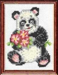 П-02 Набор для вышивания Сделай Своими Руками "Панда"