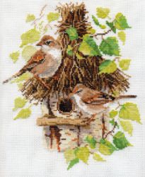 1-23 Набор для вышивания Алиса "Славки"