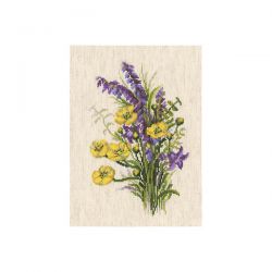 М527 Набор для вышивания РТО "Букет с лютиками"