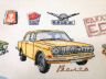 Набор для вышивания Марья Искусница "Советский автопром" 02.005.01