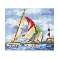 М396 Набор для вышивания РТО "Парусная регата"