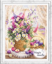100-182 Набор для вышивания ЧУДЕСНАЯ ИГЛА "Летний аромат"