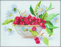 Набор для вышивания крестом РТО "Чаша с вишней"  M003